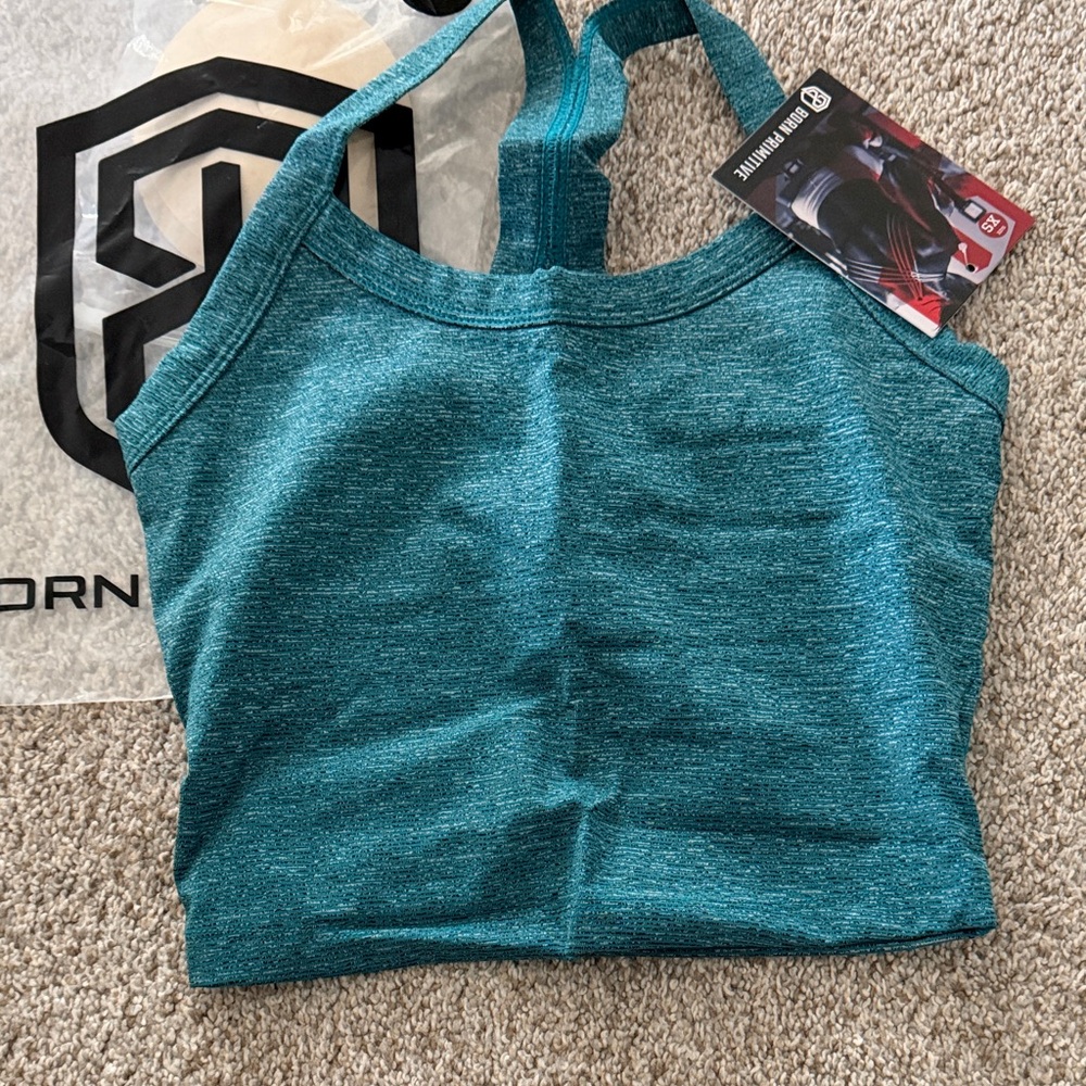Born Primitive Teal Sports Bra